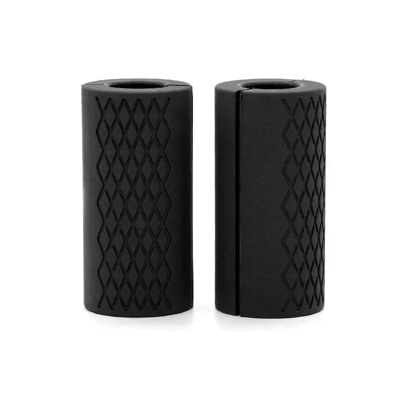 FitnessJunk™ 2PCS Silicone Dumbbell Barbell Grips