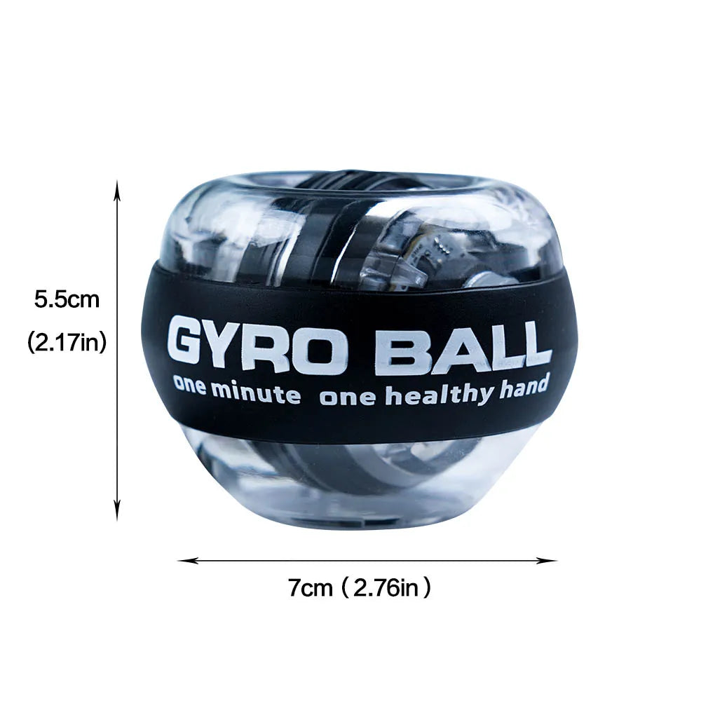 FitnessJunk™ LED Gyroscopic Ball