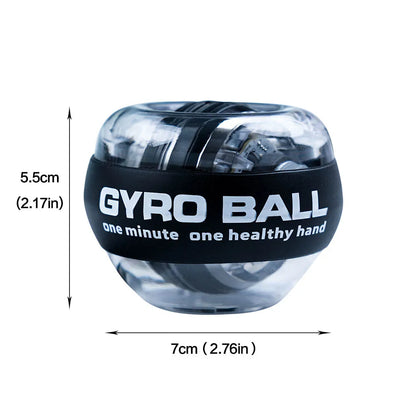FitnessJunk™ LED Gyroscopic Ball