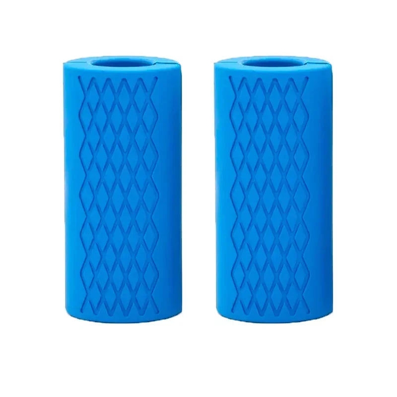 FitnessJunk™ 2PCS Silicone Dumbbell Barbell Grips