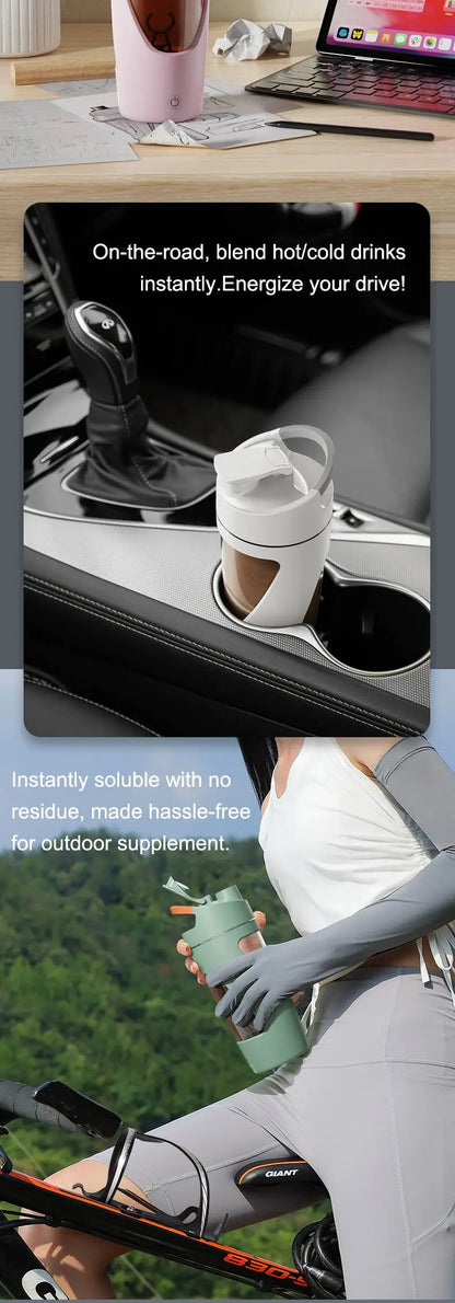 FitnessJunk™700ml USB Shaker Bottle