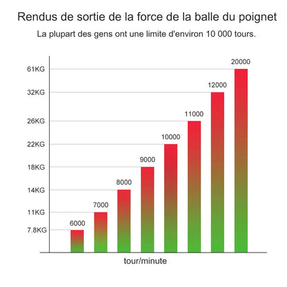FitnessJunk™ LED Gyroscopic Ball