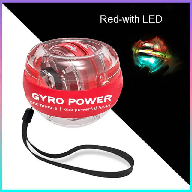 FitnessJunk™ LED Gyroscopic Ball