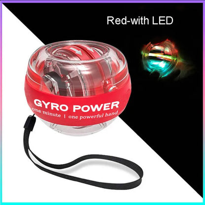 FitnessJunk™ LED Gyroscopic Ball