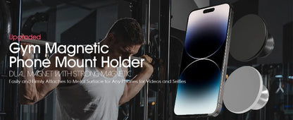 FitnessJunk™ Gym  Magnetic Phone Mount