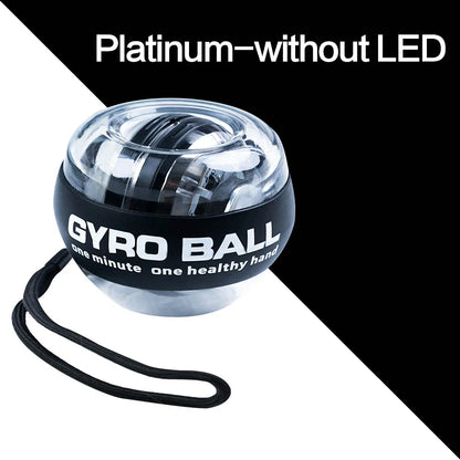 FitnessJunk™ LED Gyroscopic Ball