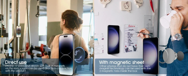 FitnessJunk™ Gym  Magnetic Phone Mount