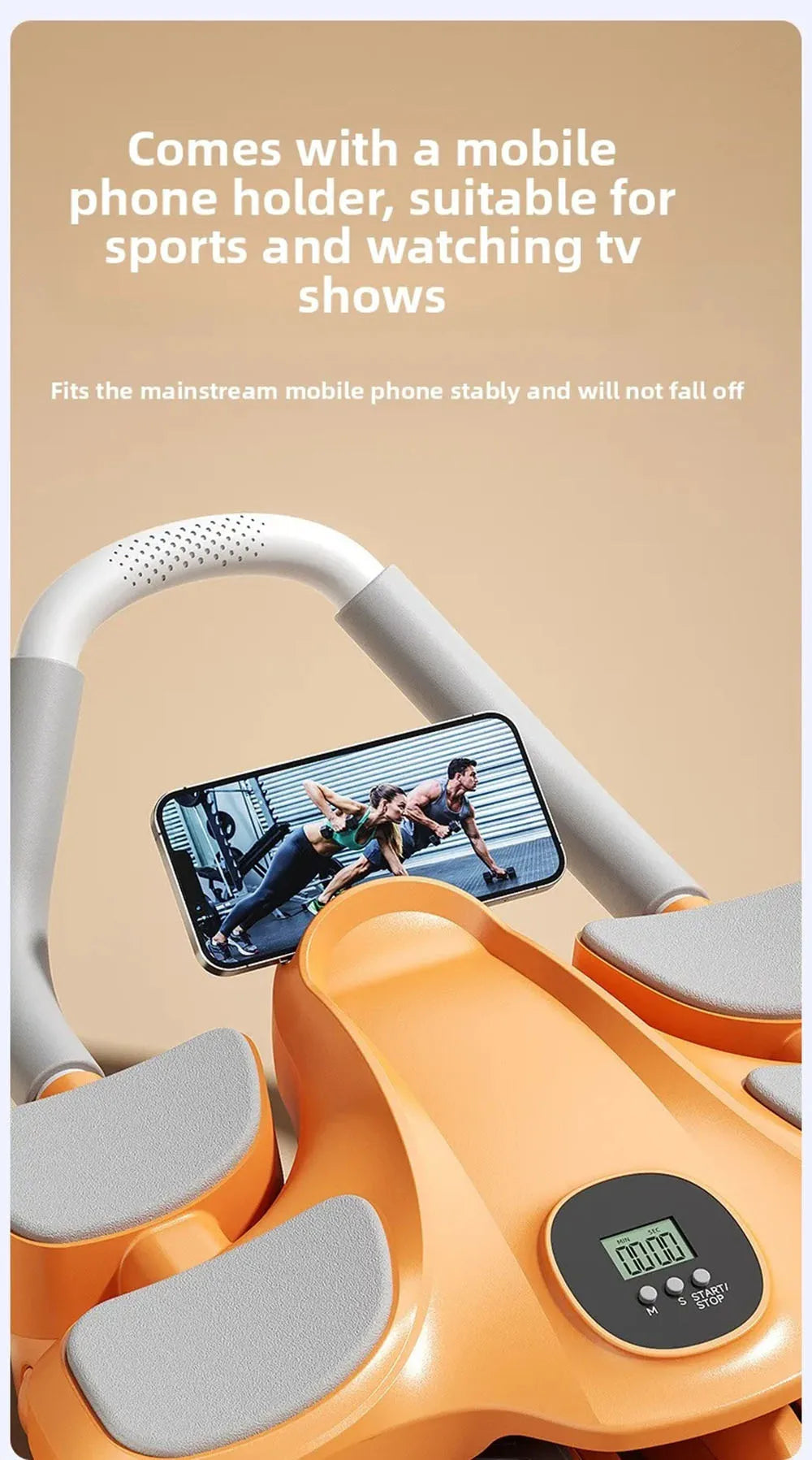 FitnessJunk™ Four-Wheel Ab Trainer