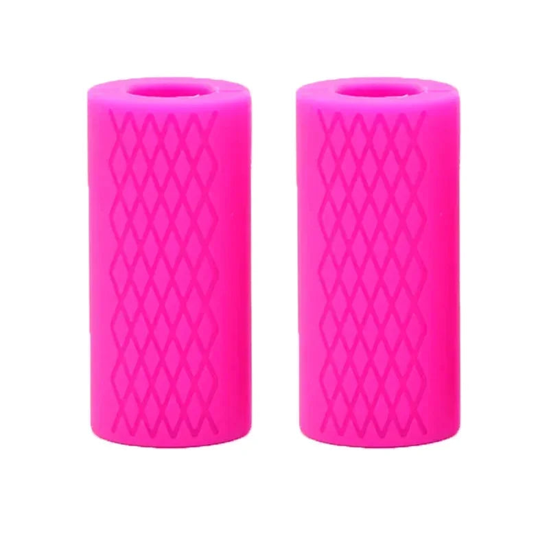 FitnessJunk™ 2PCS Silicone Dumbbell Barbell Grips