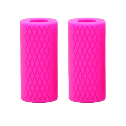 FitnessJunk™ 2PCS Silicone Dumbbell Barbell Grips