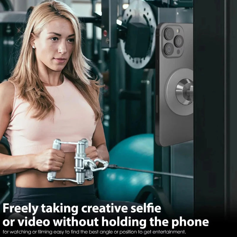 FitnessJunk™ Gym  Magnetic Phone Mount