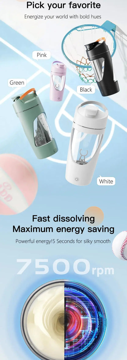 FitnessJunk™700ml USB Shaker Bottle