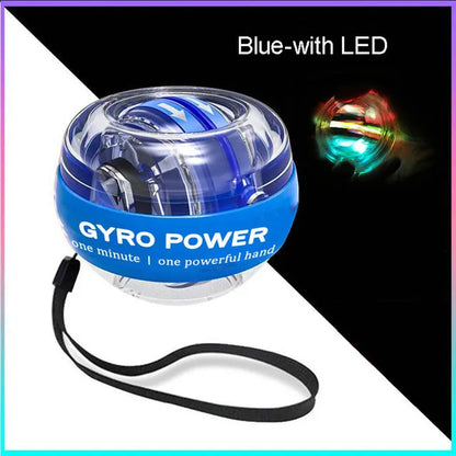 FitnessJunk™ LED Gyroscopic Ball